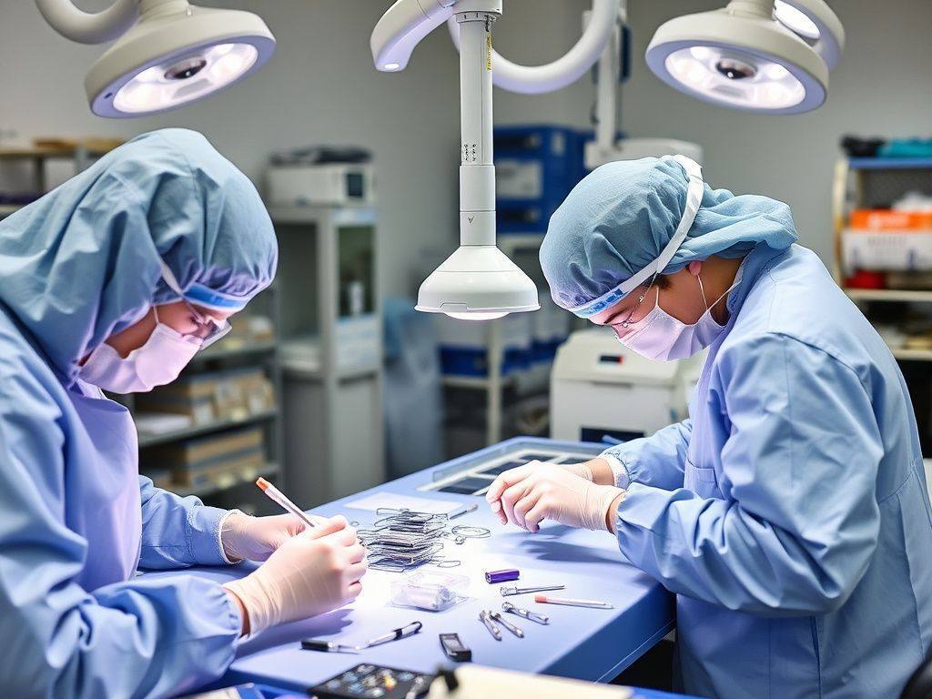 Medical device sterile assembly workshop