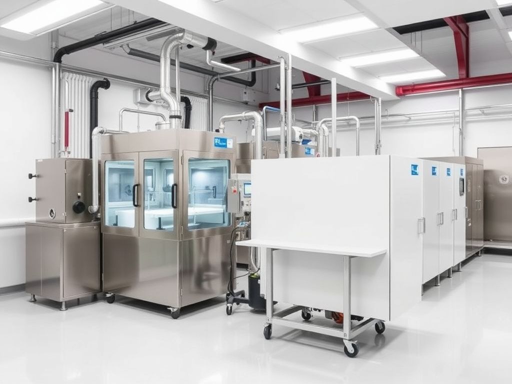 Biopharmaceutical clean production equipment